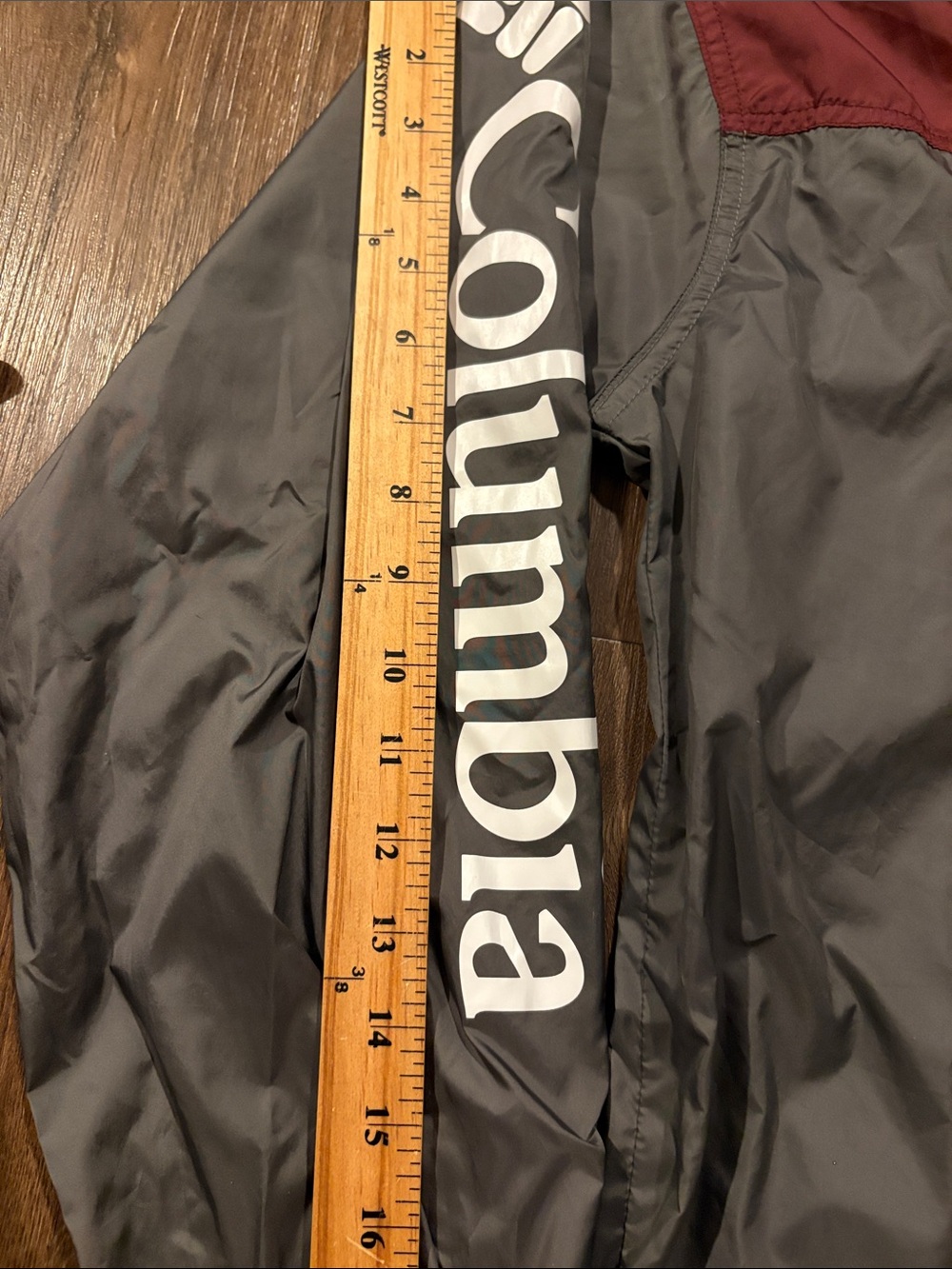 Columbia Men's medium texas a&m Flash Challenger II Windbreaker - Picture 6 of 7